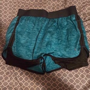 danskin now exercise shorts. size extra small.